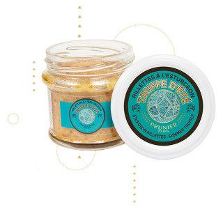 Rillettes d'esturgeon Prunier à la truffe