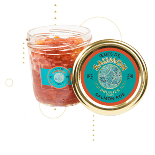 Œufs de saumon sauvage Prunier