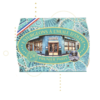 Esturgeons à l'huile d'olive vierge extra et au citron