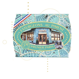 Esturgeons à l'huile d'olive vierge extra et au piment